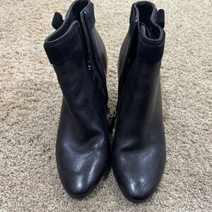 Polo by Ralph Lauren Sleek Black Ankle Booties